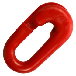 ANNEAU BRISE POLYETH ROUGE 8MM 10857