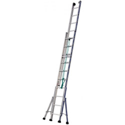ECHELLE COULISSANTE A CORDE 2 PLANS HT TRAVAIL 4M99-7M79