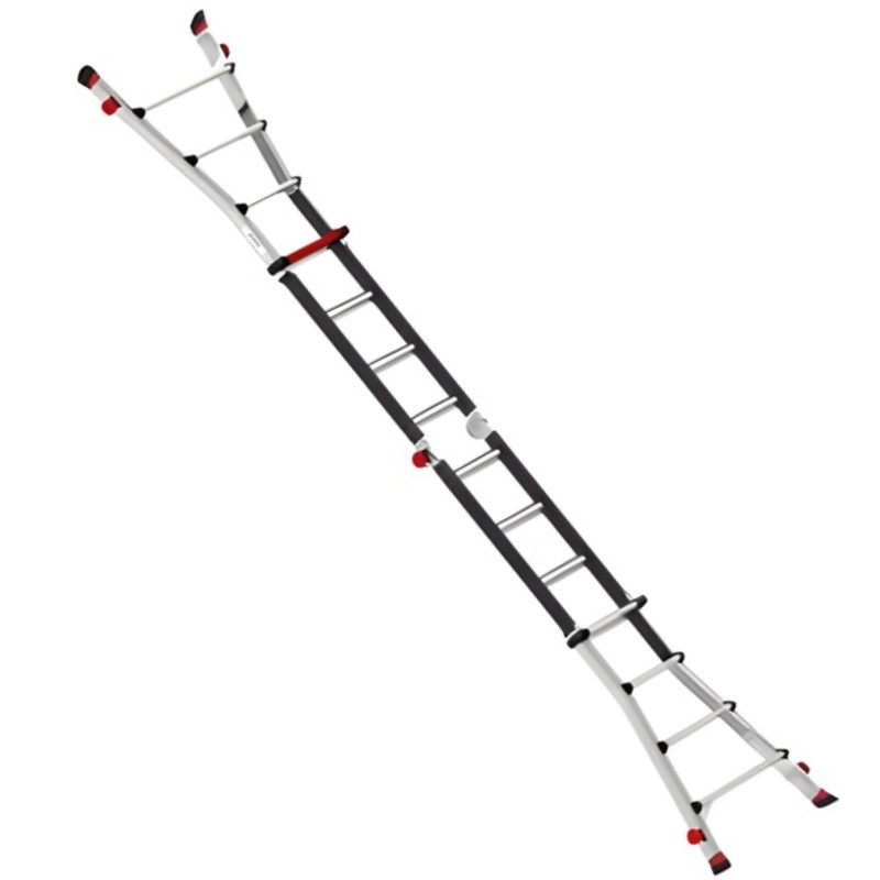 ECHELLE PLIABLE ARTICULEE FLEX'UP 4X4 PIEDS REGLABLES