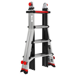ECHELLE PLIABLE ARTICULEE FLEX'UP 4X4 PIEDS REGLABLES
