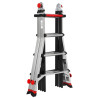 ECHELLE PLIABLE ARTICULEE FLEX'UP 4X4 PIEDS REGLABLES