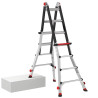 ECHELLE PLIABLE ARTICULEE FLEX'UP 4X4 PIEDS REGLABLES