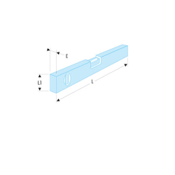 309BM.40   NIVEAUX TUBULAIRE MAGNETIQUE LONGUEUR 40 CM
