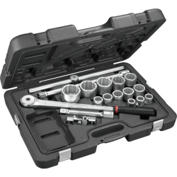 KL.500PB COFFRET 3/4' DOUILLES 6P 19/55MM    300357