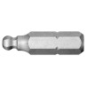 ETS.104     EMBOUT 1/4 6 PANS SPHE 4 LONG 25 MM