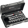 S.161-2P6PB COFFRET DOUILLES 1/2' 6 PANS    304373