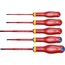 ATD.J5TVEPB JEU 5 TOURNEVIS SLIM ISOLES 1000V   305381
