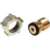 RACCORD BOUTEILLE SORTIE FILETEE 3/8E G. MALE SERTIS 3/8 G. FEM  ESS32145