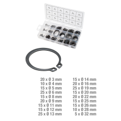 COFFRET CIRCLIPS DE TYPE EXTERIEUR 300 PI D.3 A 32MM  970.0100