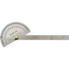 RAPPORTEUR D'ANGLE ACIER REGLE 150MM 0-180° D.90MM 301141