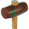 MAILLET BOIS D.40 LAMELLE FRETTE TONNEAU 330