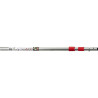 PERCHE TELESCOPIQUE ALU 5M D.25MM     33994