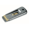 GRATTE VITRE METAL +LAMES  LAME40MM     28500