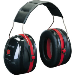 COQUILLE ANTIBRUIT PELTOR PR CASQUE OPTIME III H540P3-413-SV- NOIR PETZL   10734