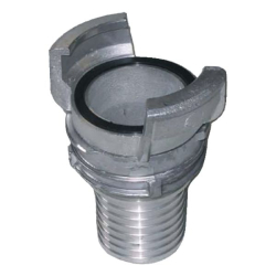DEMI-RACCORD ALU CANNELE DN 50MM P/TUYAU D.51MM 70828-50-51