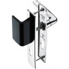 ENSEMBLE PORTE PALIERE C.I. C RIVBLOC CHROME    52053-1