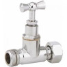 ROBINET ARRET CHASSE EQU. CHROME 12/17 EQ120C