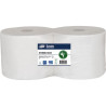BOBINE PAPIER ESSUYAGE BLANC 1000F (X2)     14289-BC