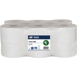 PAPIER HYGIENIQUE ROULEAU(6) 350M BLANC   WC JUMBO 17273-350