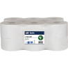 PAPIER HYGIENIQUE ROULEAU(6) 350M BLANC   WC JUMBO 17273-350
