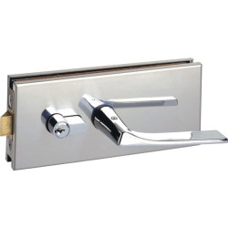 SERRURE MILIEU P/PORTE VERRE PDT 1/2T  57156