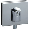 SERRURE BASSE P/PORTE VERRE 2 ENTREES 57155