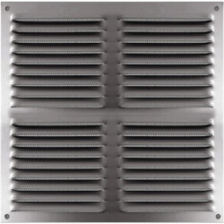GRILLE 300X400 ALU ANODISE S/M